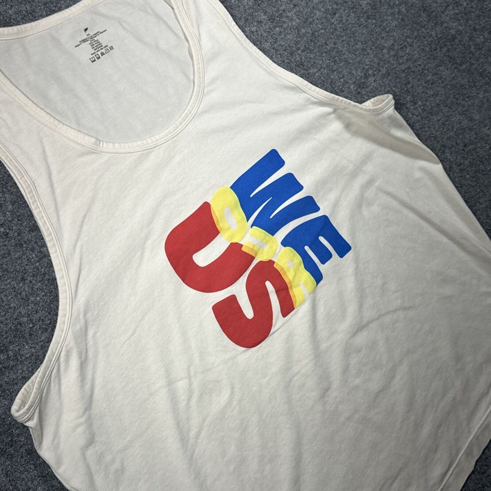Us Our We Men XXL White Tank top LGBTQ Outdoor Beach‎